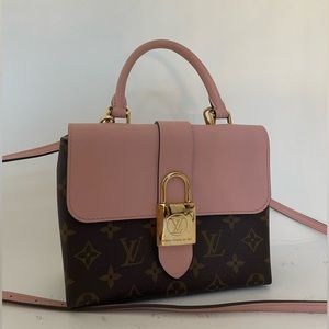 Monogram Locky BB Rose Poudre (VERY LIGHT USE)